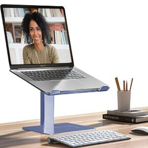 Adjustable Laptop Stand. Silver. New. Never Used.